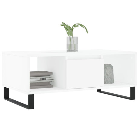 Coffee Table 90X50X36.5 Cm Engineered Wood