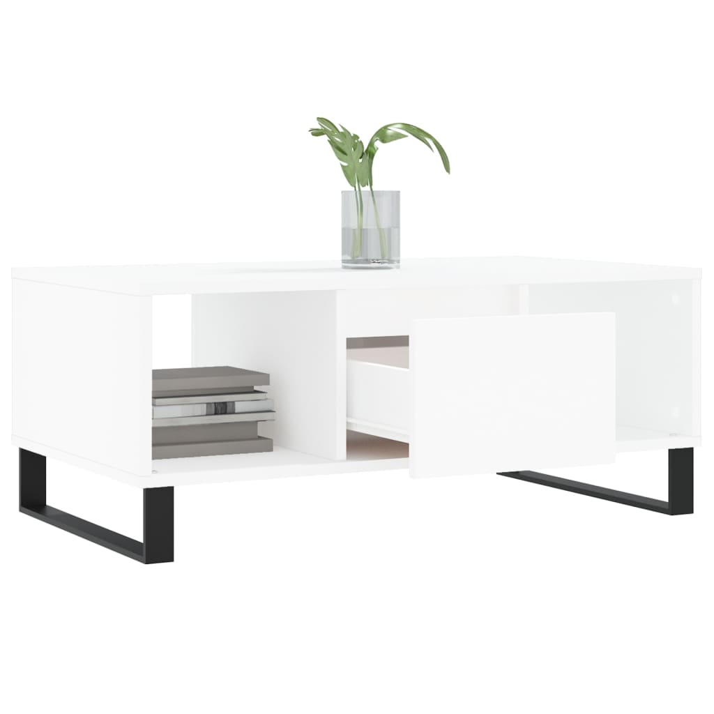 Coffee Table 90X50X36.5 Cm Engineered Wood