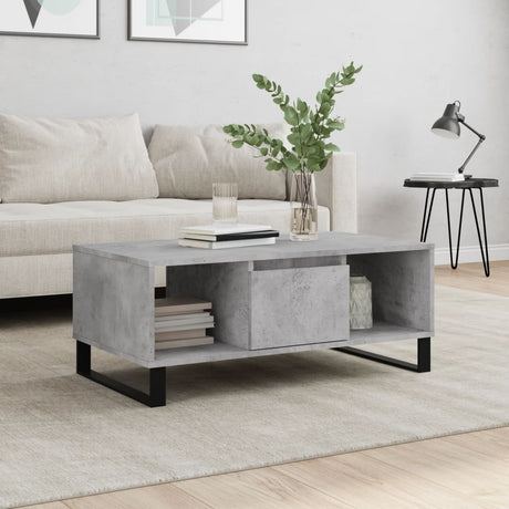 Coffee Table 90X50X36.5 Cm Engineered Wood