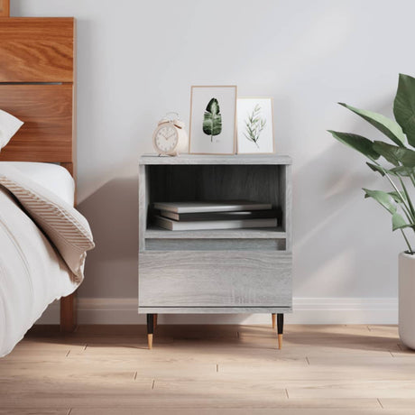 Bedside Cabinets 2 Pcs 40X35X50 Cm Engineered Wood