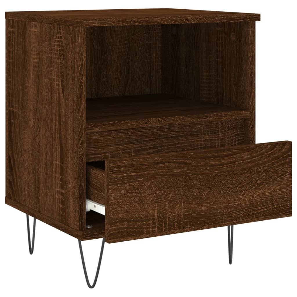 Bedside Cabinet 40X35X50 Cm Engineered Wood
