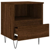 Bedside Cabinet 40X35X50 Cm Engineered Wood