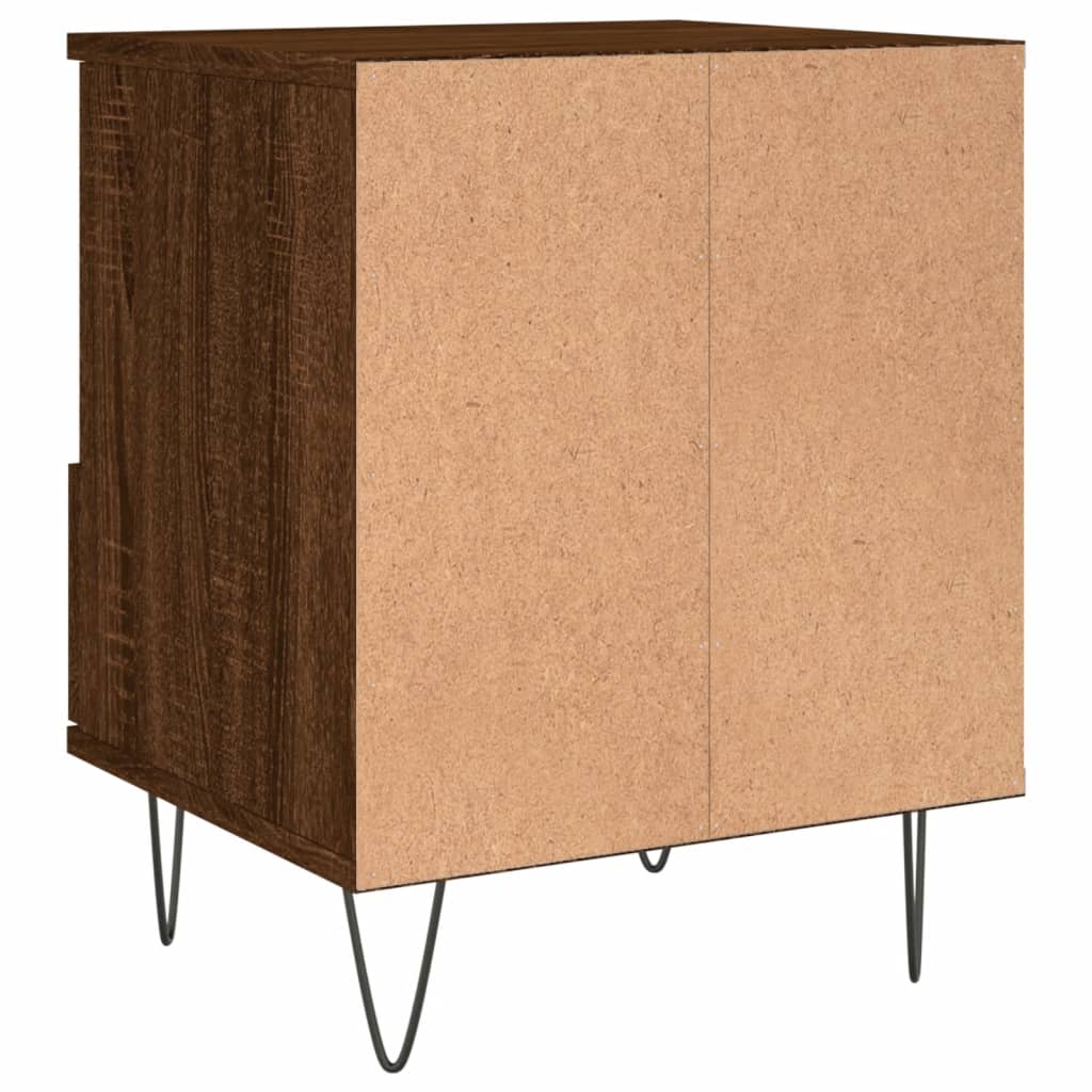 Bedside Cabinet 40X35X50 Cm Engineered Wood