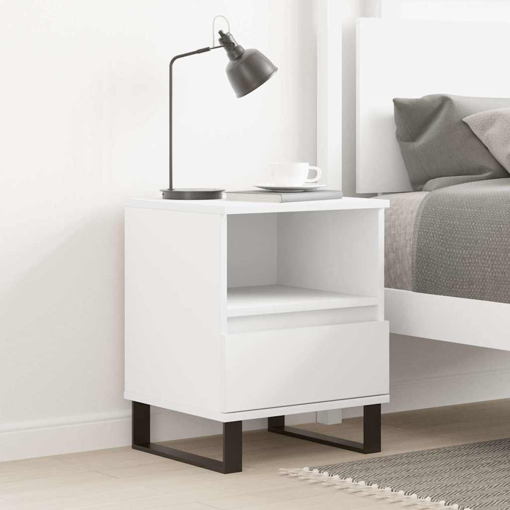 Bedside Cabinet 40X35X50 Cm Engineered Wood