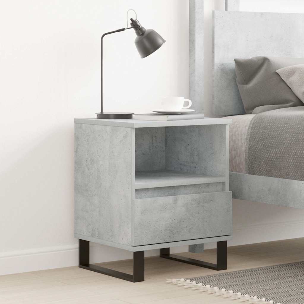 Bedside Cabinet 40X35X50 Cm Engineered Wood