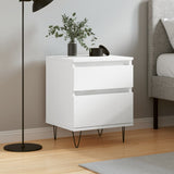 Bedside Cabinet 40X35X50 Cm Engineered Wood