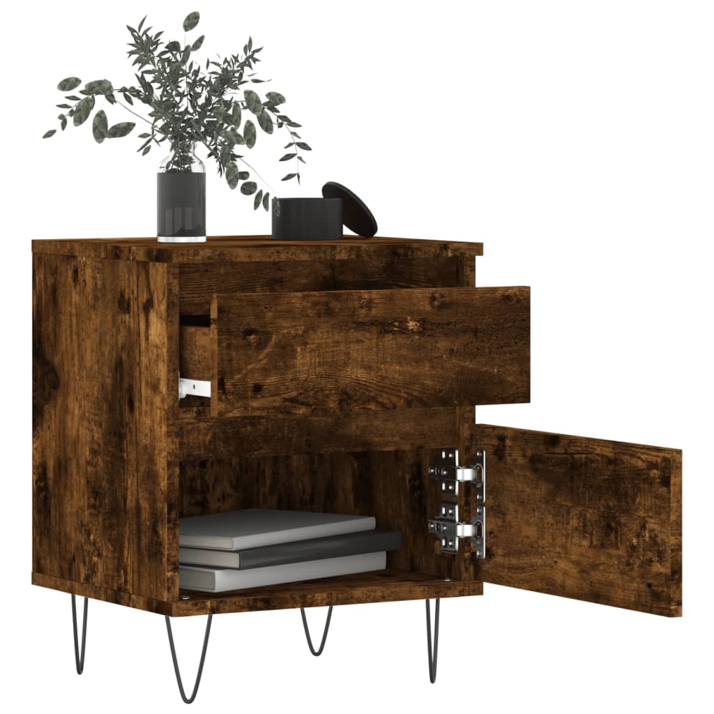 Bedside Cabinet 40X35X50 Cm Engineered Wood