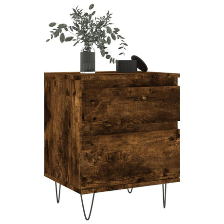 Bedside Cabinet 40X35X50 Cm Engineered Wood