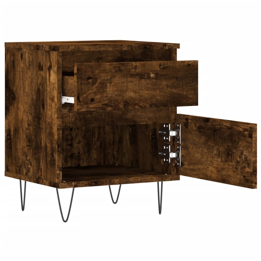 Bedside Cabinet 40X35X50 Cm Engineered Wood
