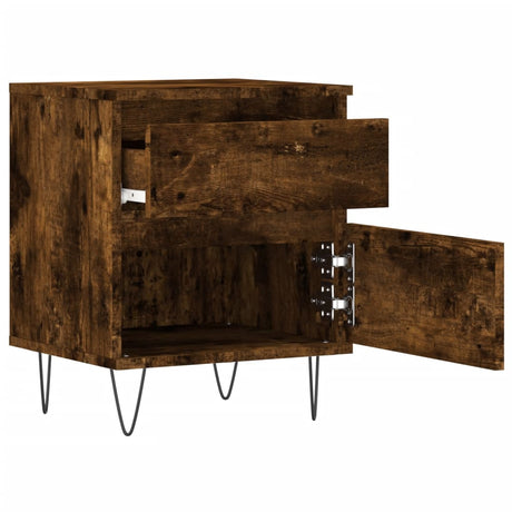 Bedside Cabinet 40X35X50 Cm Engineered Wood