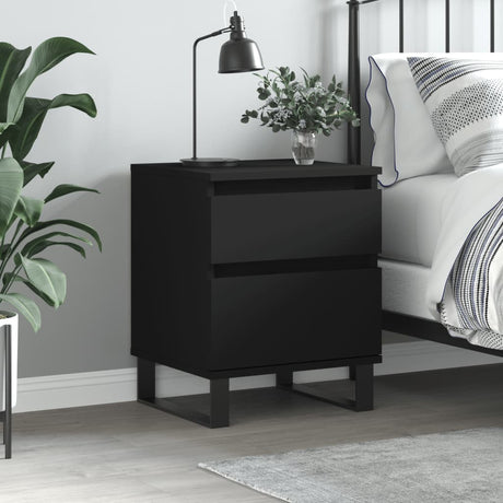 Bedside Cabinets 2 Pcs 40X35X50 Cm Engineered Wood
