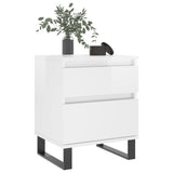 Bedside Cabinets 2 Pcs 40X35X50 Cm Engineered Wood