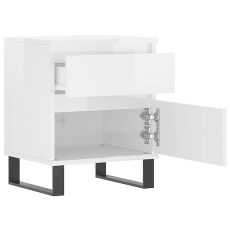 Bedside Cabinets 2 Pcs 40X35X50 Cm Engineered Wood