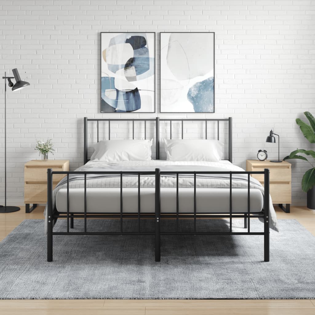 Bedside Cabinets 2 Pcs 40X35X50 Cm Engineered Wood