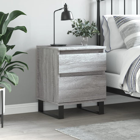 Bedside Cabinets 2 Pcs 40X35X50 Cm Engineered Wood