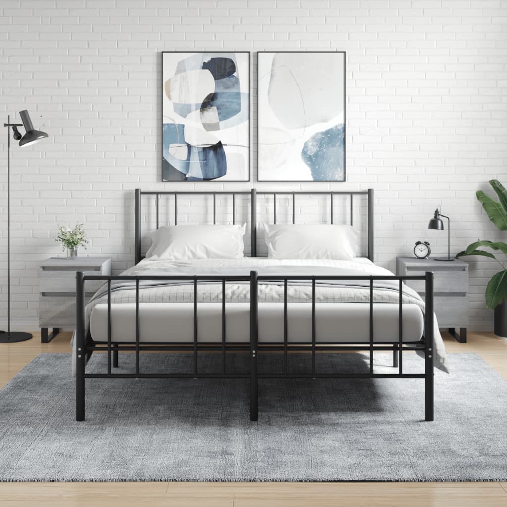 Bedside Cabinets 2 Pcs 40X35X50 Cm Engineered Wood