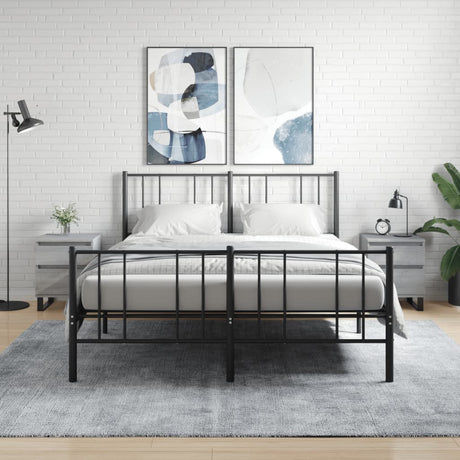 Bedside Cabinets 2 Pcs 40X35X50 Cm Engineered Wood