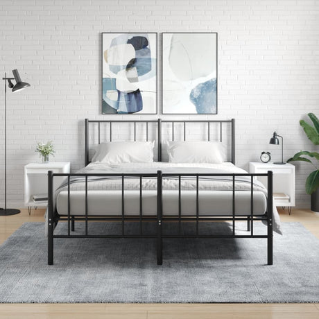 Bedside Cabinets 2 Pcs 40X35X50 Cm Engineered Wood