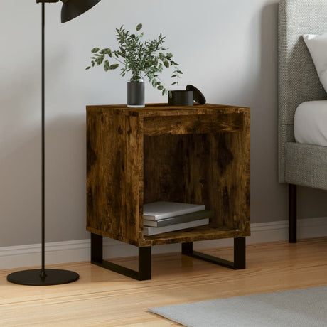 Bedside Cabinet 40X35X50 Cm Engineered Wood