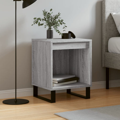 Bedside Cabinet 40X35X50 Cm Engineered Wood
