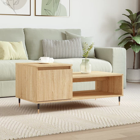 Coffee Table 100X50X45 Cm Engineered Wood