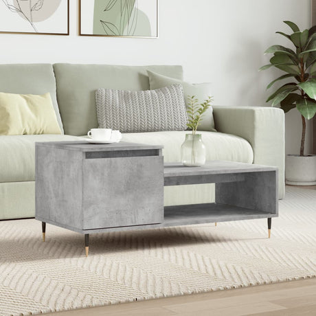 Coffee Table 100X50X45 Cm Engineered Wood