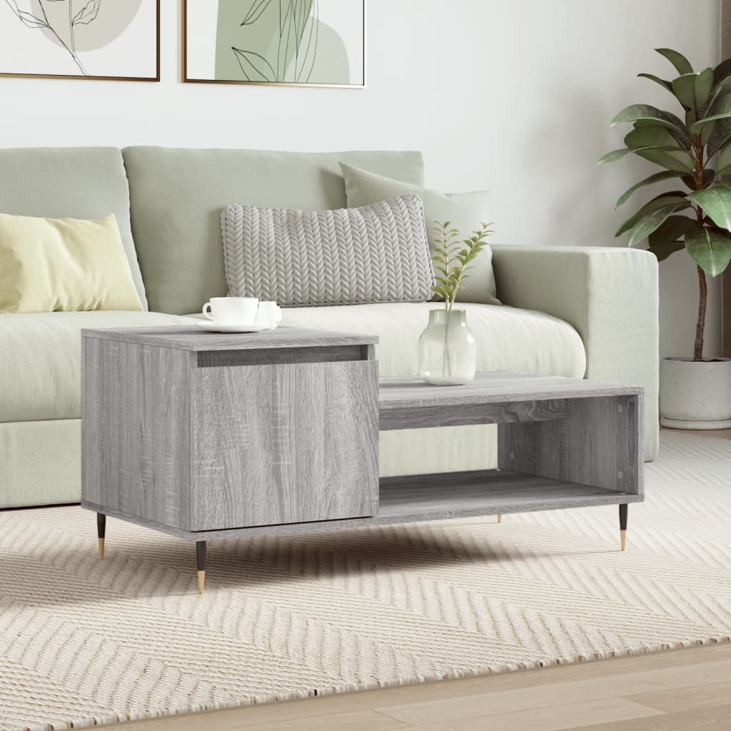 Coffee Table 100X50X45 Cm Engineered Wood