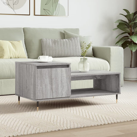 Coffee Table 100X50X45 Cm Engineered Wood