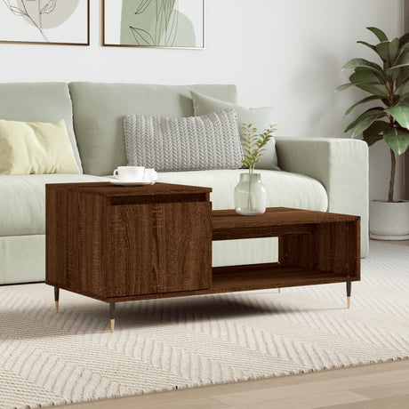 Coffee Table 100X50X45 Cm Engineered Wood