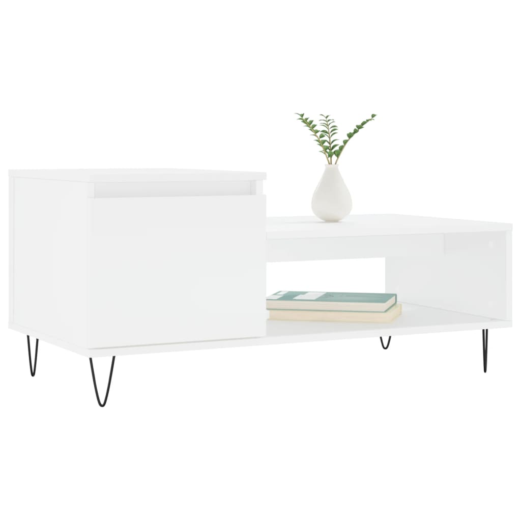 Coffee Table 100X50X45 Cm Engineered Wood