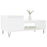 Coffee Table 100X50X45 Cm Engineered Wood