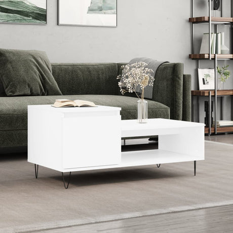 Coffee Table 100X50X45 Cm Engineered Wood
