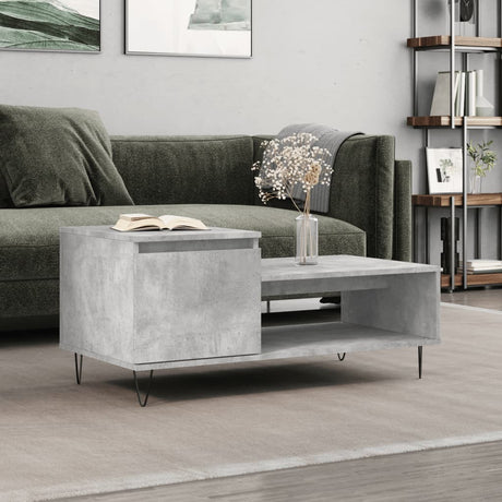 Coffee Table 100X50X45 Cm Engineered Wood