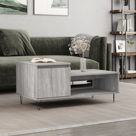 Coffee Table 100X50X45 Cm Engineered Wood
