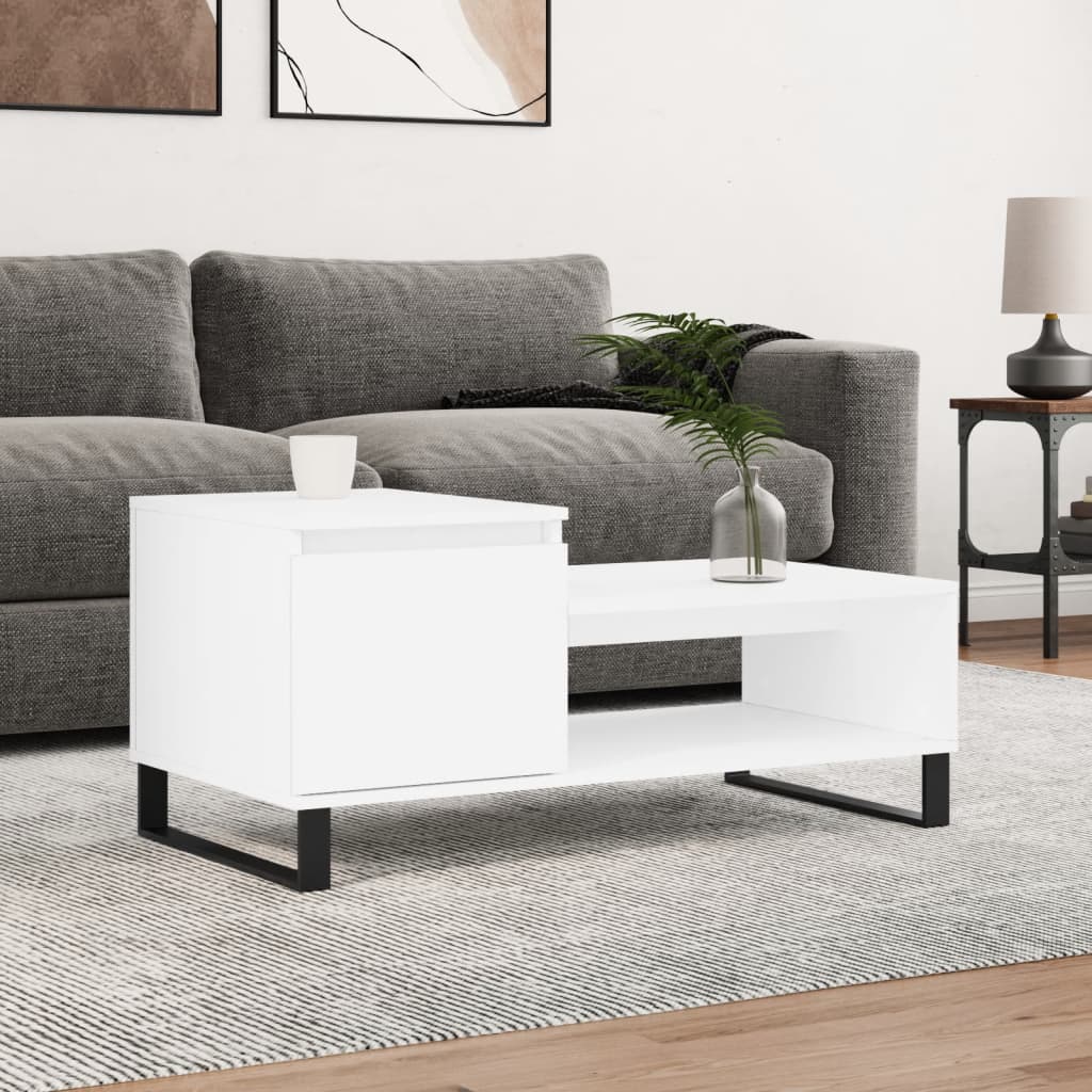 Coffee Table 100X50X45 Cm Engineered Wood