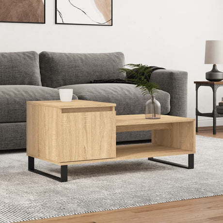 Coffee Table 100X50X45 Cm Engineered Wood