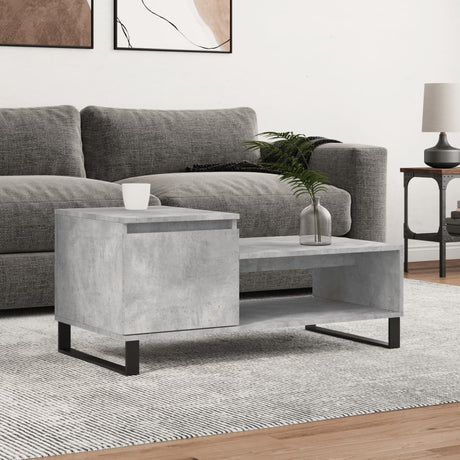 Coffee Table 100X50X45 Cm Engineered Wood