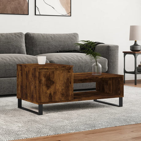 Coffee Table 100X50X45 Cm Engineered Wood