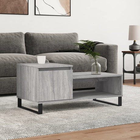 Coffee Table 100X50X45 Cm Engineered Wood