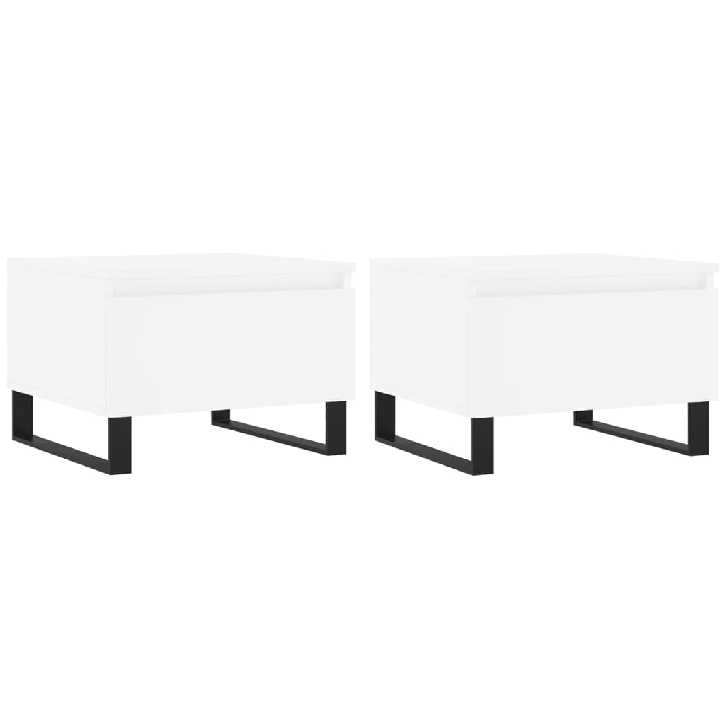 Coffee Tables 2 Pcs 50X46X35 Cm Engineered Wood