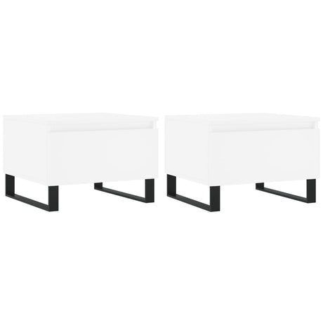 Coffee Tables 2 Pcs 50X46X35 Cm Engineered Wood