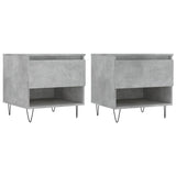 Coffee Tables 2 Pcs 50X46X50 Cm Engineered Wood