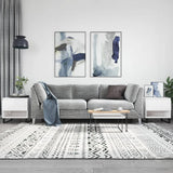 Coffee Tables 2 Pcs 50X46X50 Cm Engineered Wood