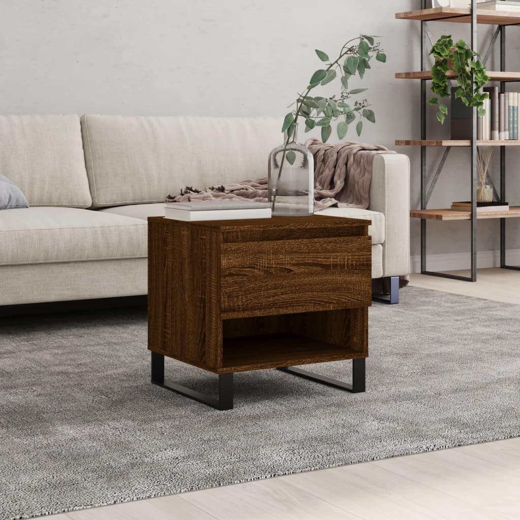 Coffee Tables 2 Pcs 50X46X50 Cm Engineered Wood