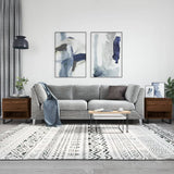Coffee Tables 2 Pcs 50X46X50 Cm Engineered Wood
