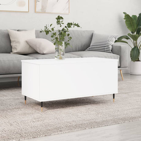 Coffee Table 90X44.5X45 Cm Engineered Wood