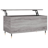 Coffee Table 90X44.5X45 Cm Engineered Wood