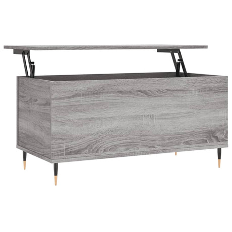 Coffee Table 90X44.5X45 Cm Engineered Wood