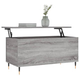 Coffee Table 90X44.5X45 Cm Engineered Wood