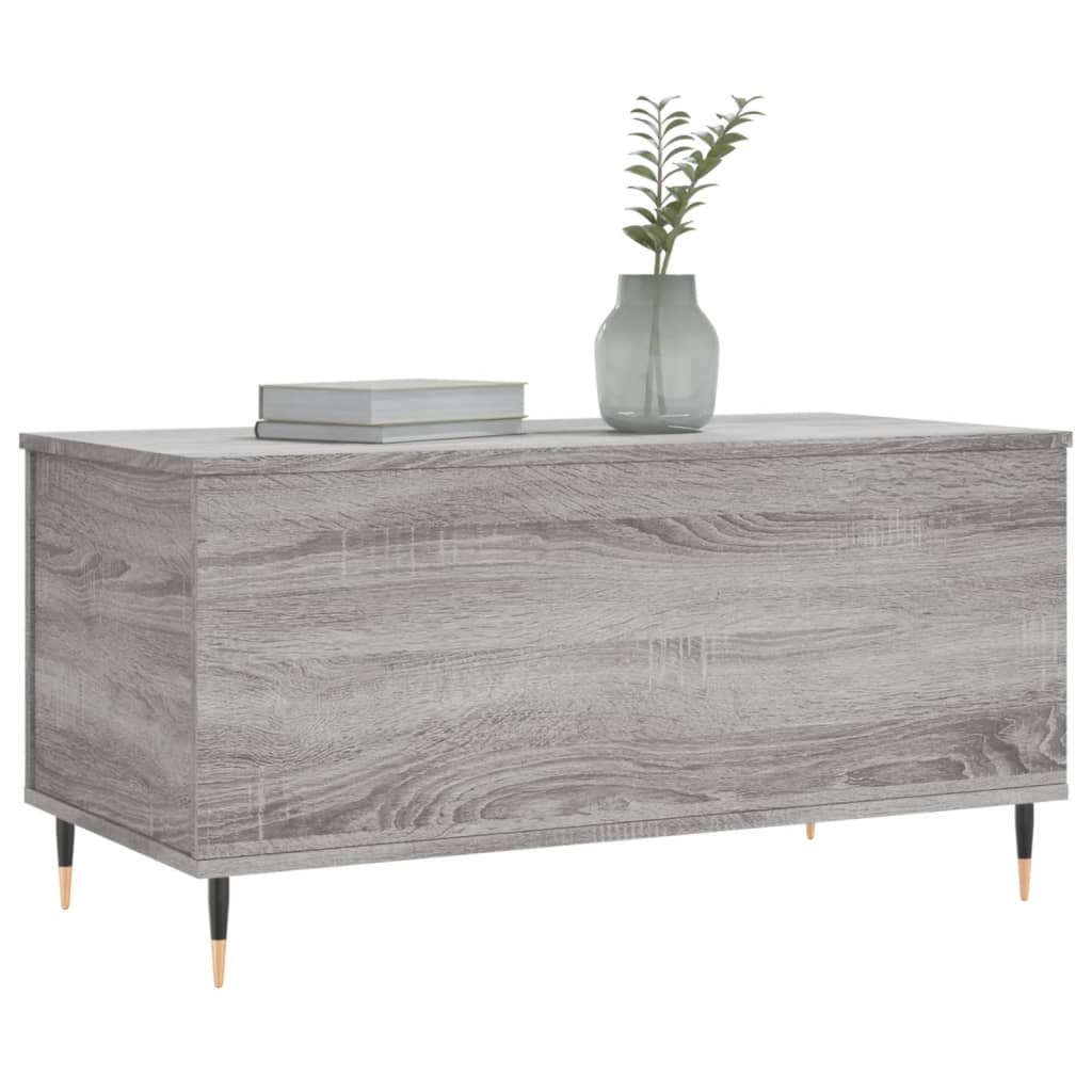 Coffee Table 90X44.5X45 Cm Engineered Wood